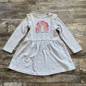 Gray Rainbow Dress Size 6/6x